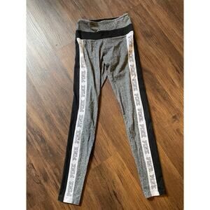 Pink by Victoria's‎ Secret Gray Leggings Yoga Pants Size Medium